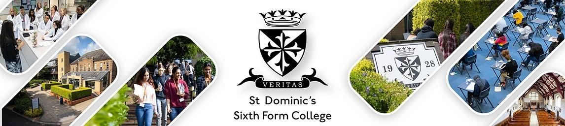 St Dominic's Sixth Form College banner