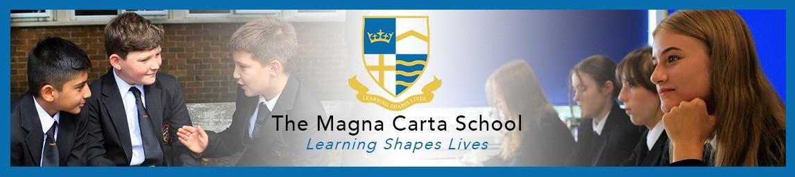 The Magna Carta School banner