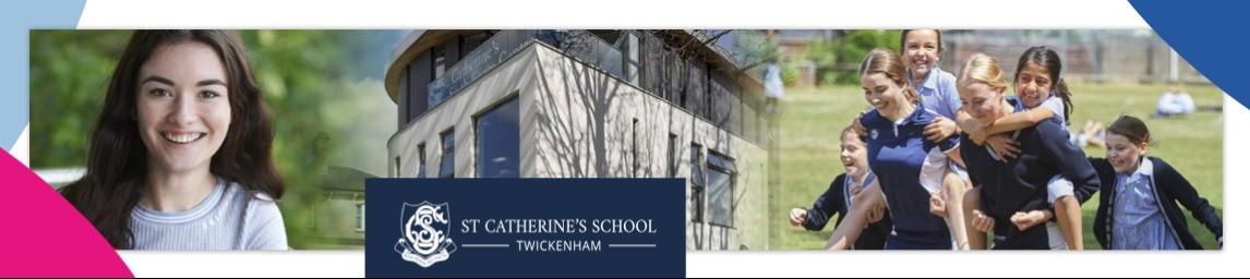 St Catherine's School banner