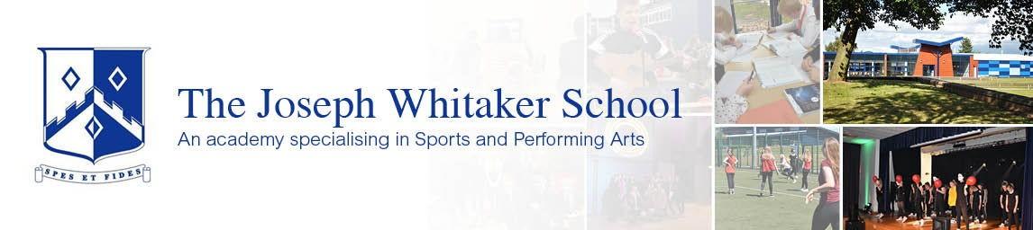 The Joseph Whitaker School banner