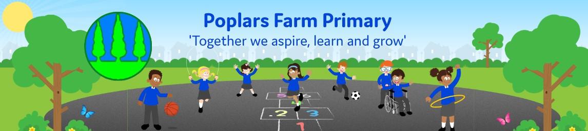 Poplars Farm Primary School banner