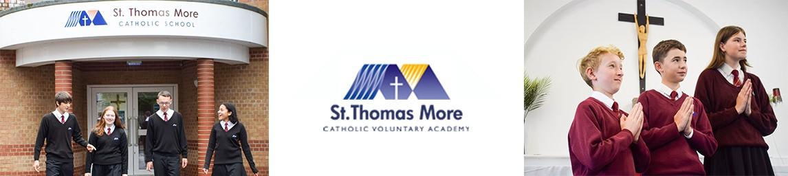 St Thomas More Catholic Voluntary Academy banner