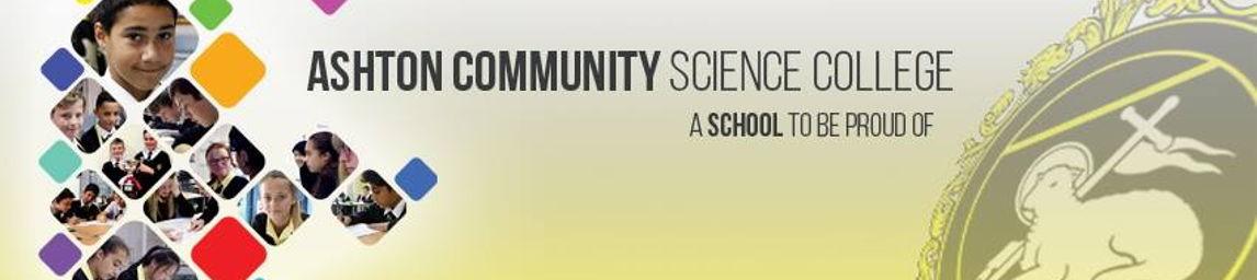 Ashton Community Science College banner