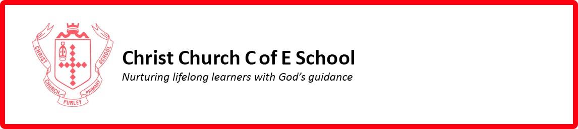 Christ Church C of E Primary School banner