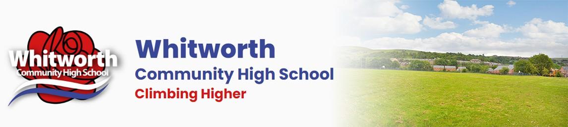 Whitworth Community High School banner