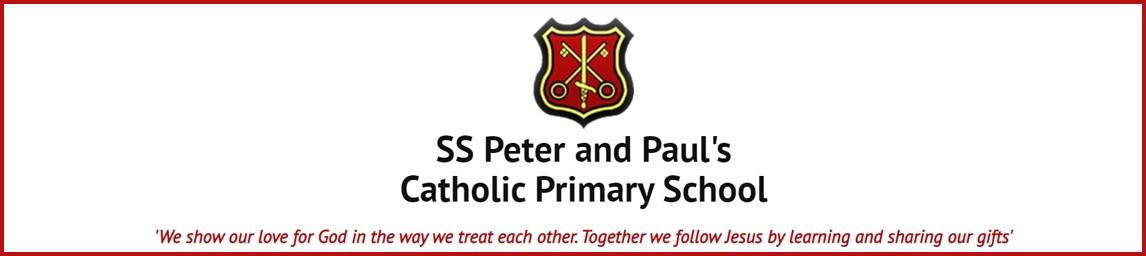 SS Peter And Paul's Catholic Primary School banner