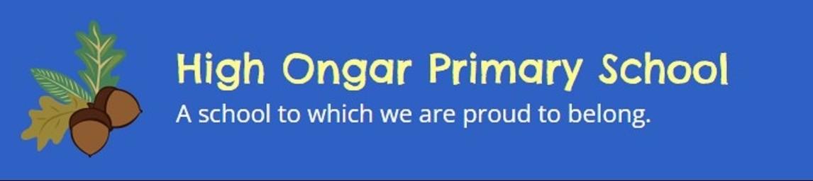 High Ongar Primary School banner