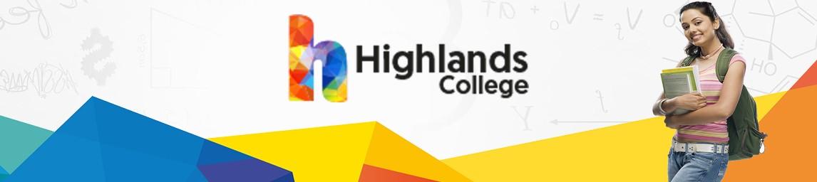 Highlands College banner