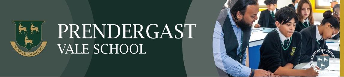 Prendergast Vale School banner
