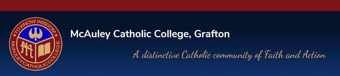 McAuley Catholic College, Grafton banner