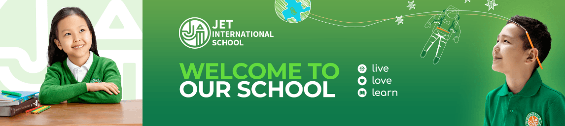 Jet International School banner