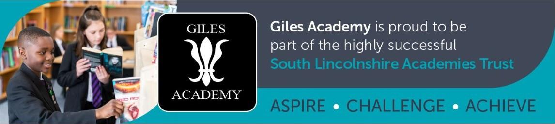 The Giles Academy banner