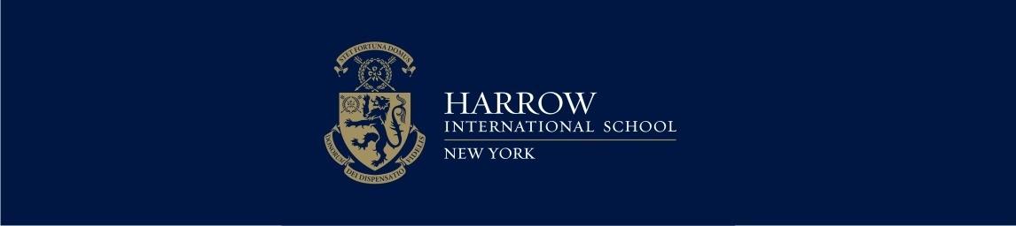 Harrow International School New York banner