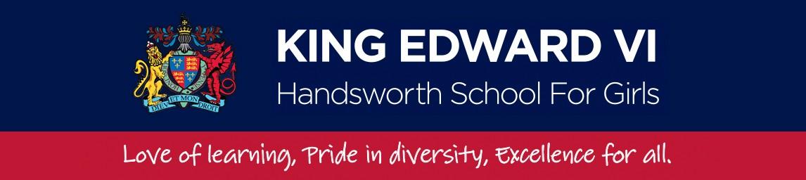 King Edward VI Handsworth School for Girls banner