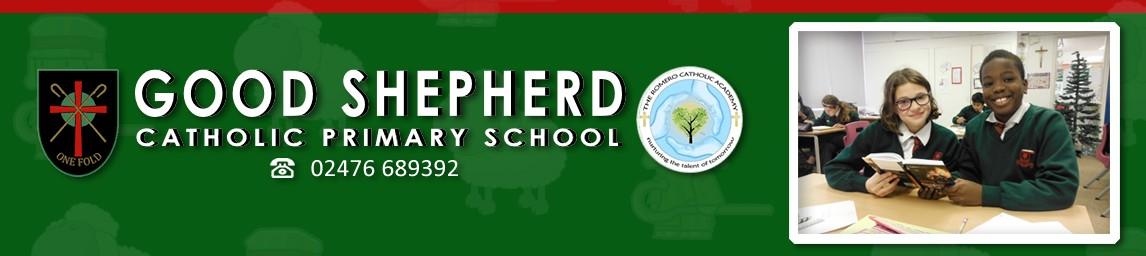 Good Shepherd Catholic School banner