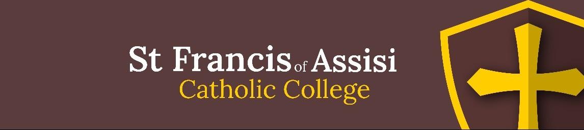 St Francis of Assisi Catholic College banner