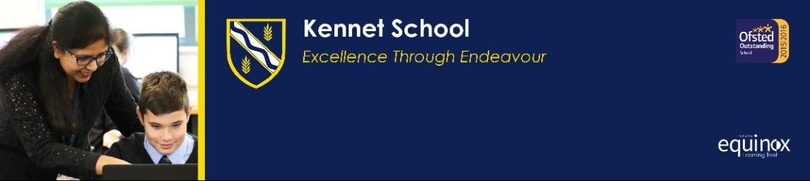 Kennet School banner