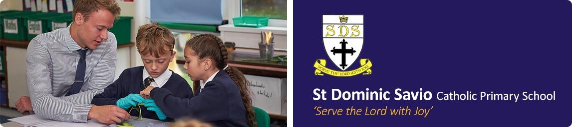 St Dominic Savio Catholic Primary School banner
