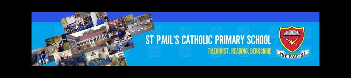 St Paul's Catholic Primary School banner