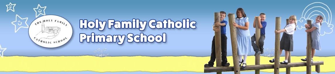 Holy Family Catholic Primary School banner