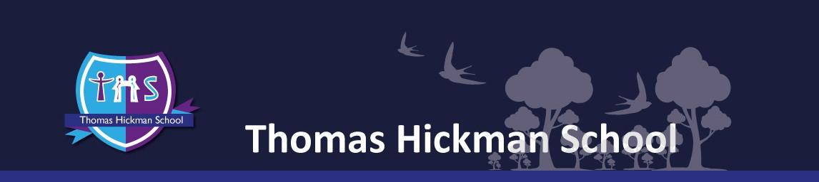 The Thomas Hickman School banner