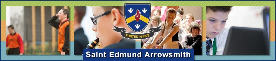 Saint Edmund Arrowsmith Catholic High School banner
