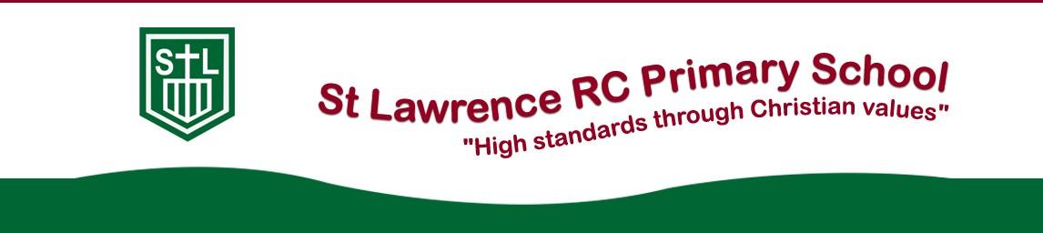 St Lawrence RC Primary School banner