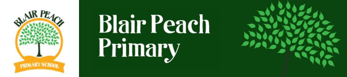 Blair Peach Primary School banner