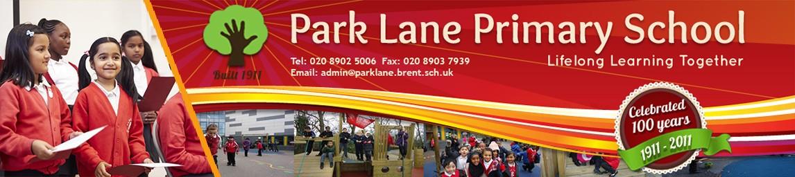 Park Lane Primary School banner