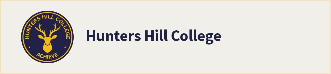 Hunters Hill College banner