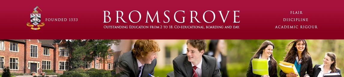 Bromsgrove School banner