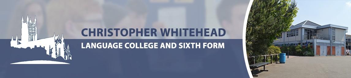 Christopher Whitehead Language College banner