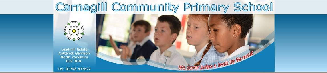 Catterick Garrison Carnagill Community Primary School banner