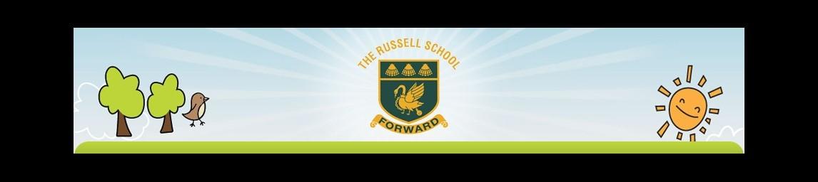 The Russell School banner