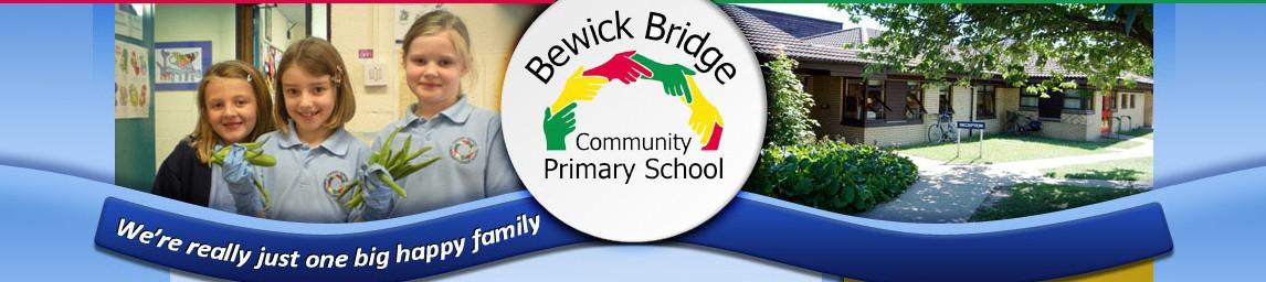 Bewick Bridge Community Primary School banner