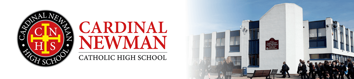 Cardinal Newman Catholic High School banner