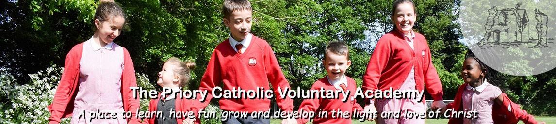 The Priory Catholic Voluntary Academy banner
