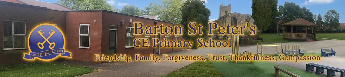 Barton St Peter's CE Primary School banner