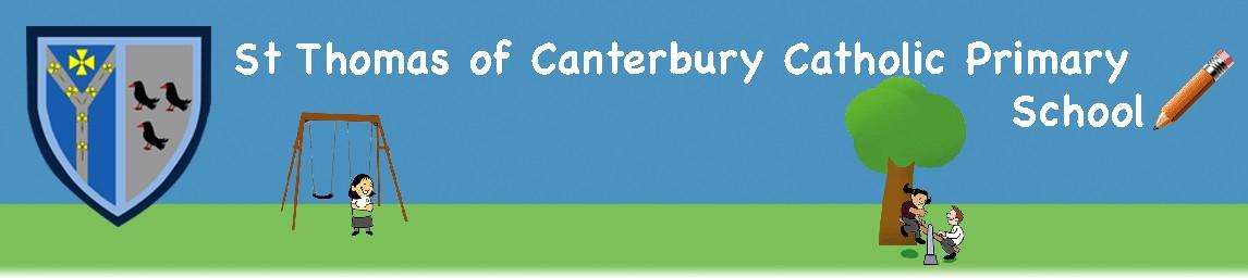 St Thomas of Canterbury Catholic Primary School banner