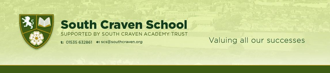 South Craven School banner