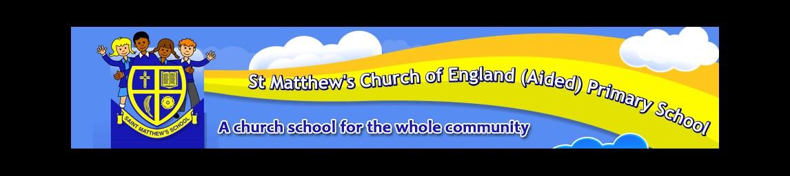 St Matthew's C of E Aided Primary School banner