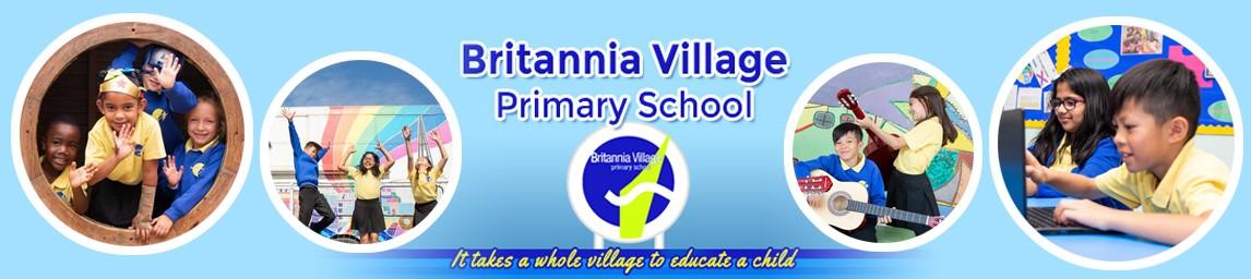 Britannia Village Primary School banner
