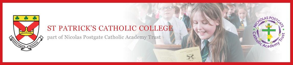 St Patrick's Catholic College banner