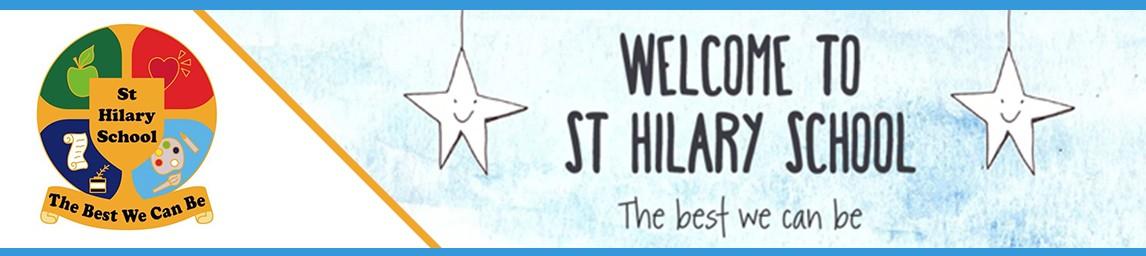 St Hilary School banner