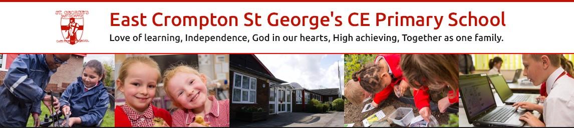 East Crompton St George's CE Primary School banner