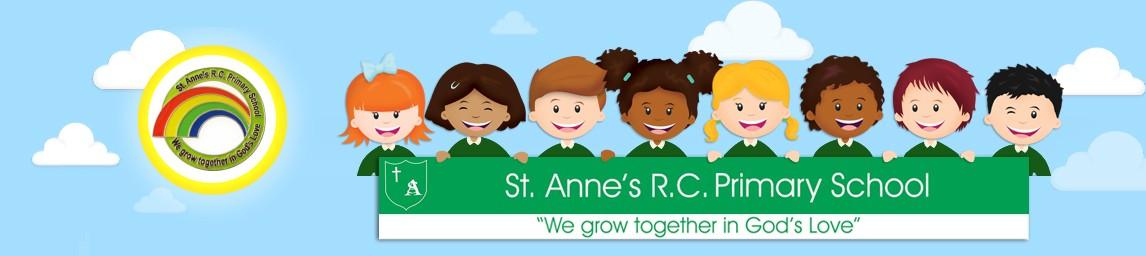 St Anne's RC Primary School banner