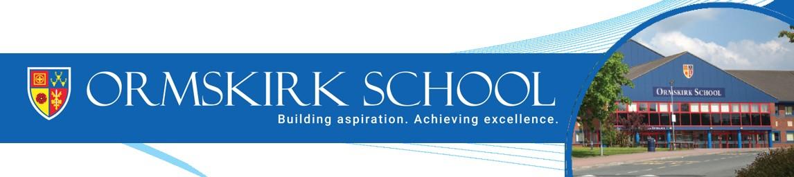 Ormskirk School banner