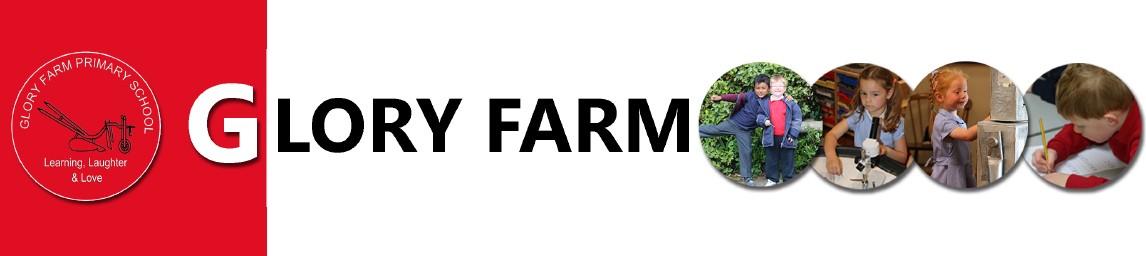Glory Farm Primary School banner