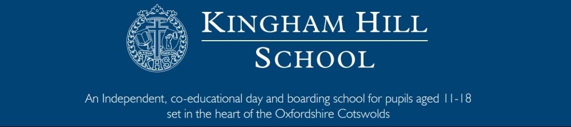Kingham Hill School banner