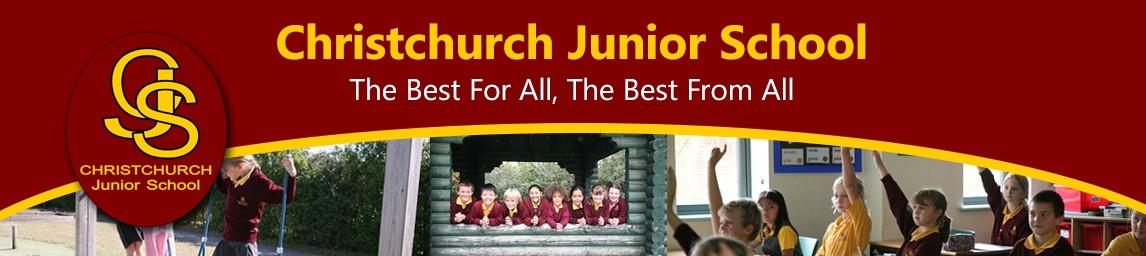 Christchurch Junior School banner